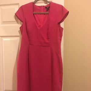 Fuchsia H&M office/ cocktail dress
